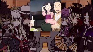 Uppermoons React to F!Y/N as Mitsuri Kanroji // Demon Slayer // Gacha Club // Credits in Desc.