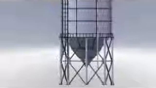 300 тонный силос для цемента (сборный) смотреть онлайн