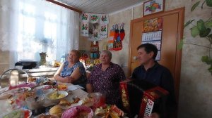 Посиделки у кумы.Сорвала я цветок полевой.В.Белоглазов гармонь.