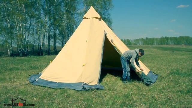 Терма Типи-9, сборка и обзор! www.TERMA.camp смотреть онлайн