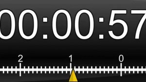 2 минуты: обратный отсчет со звуком будильника