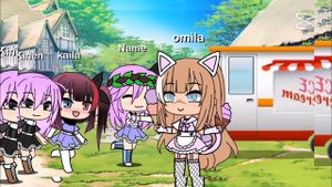 don't touch me ice cream meme gacha life