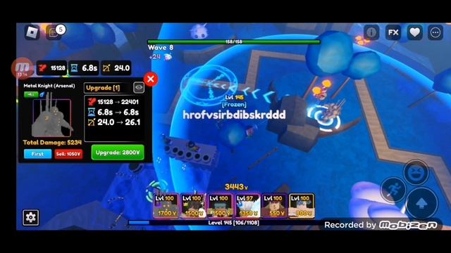 Anime Adventures обзор Metal Knight (Arsenal) 100lvl смотреть онлайн