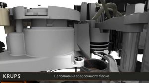 Как приготовить кофе Эспрессо в автоматической кофемашине KRUPS BARISTA EA9010? Простой рецепт.