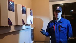 ИБП для дома на 5кВт с аккумуляторами и стабилизаторы напряжения