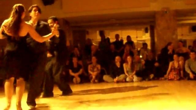 Bruno, Mariangeles, Ariadna and Fernando - 7th Ljubljana Tango Festival - 2011-03-27 смотреть онлайн