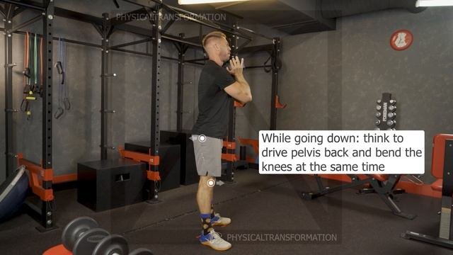 Goblet Squat (Гоблет присед с гантелью)