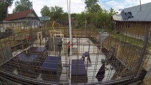 Опалубка сборка Монолитный цокольный этаж Фундамент часть 11 Building formwork part 11