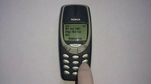 Рингтон Подмосковные вечера и синтезатор мелодий NOKIA 3310