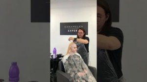 Окрашивание блонда на красители Sensation ESTEL