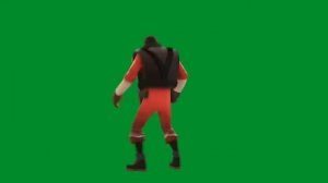 Demoman laugh green screen