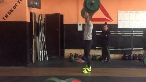 Slow Motion Snatch, Clean and jerk. Рывок и толчок, замедленная съемка.