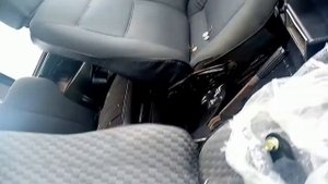 Нива Будни. Установка задних ремней безопасности