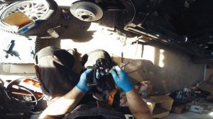 Развальцовка тормозной трубки BMW e34 540 Сборка задних тормозов #24