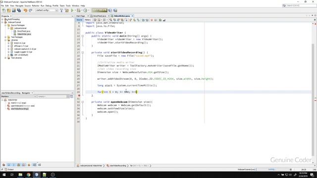 Java Webcam Capture for Beginners #5 : Save video from webcam as MP4 смотреть онлайн