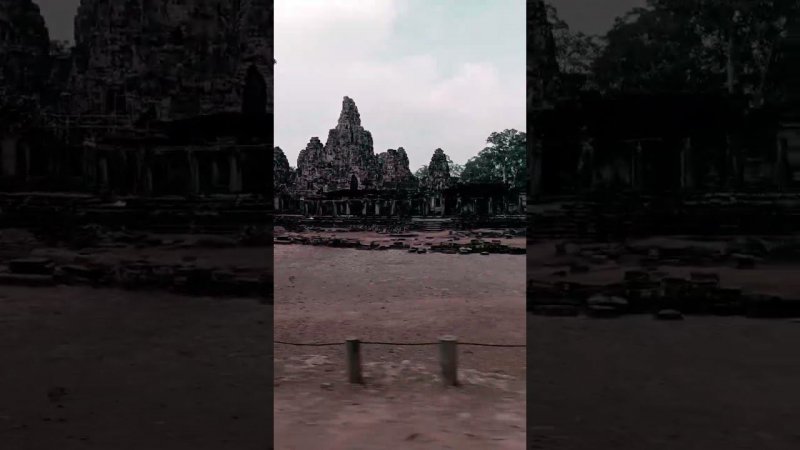 Amazing Bayon temple. Cambodia