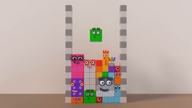 Numberblocks Tetris Animation  Softbody Tetris 8