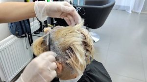 TOTAL BLOND без осветляющего порошка! Научись делать осветление корней при помощи краски! Hair.