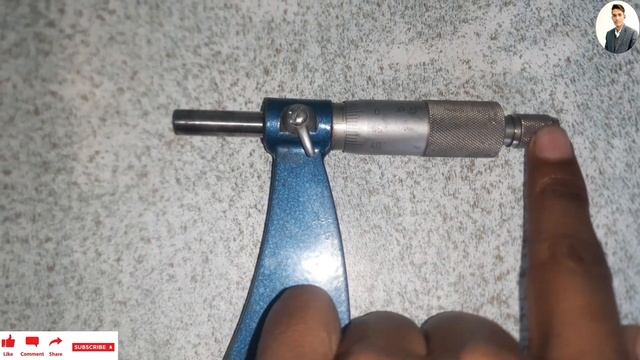 Big size micrometer || Micrometer 150 - 300 mm || main parts of big micrometer || screw gauge ||