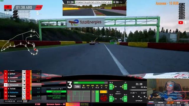Circuit de Spa Francorchamps!,часть4! смотреть онлайн