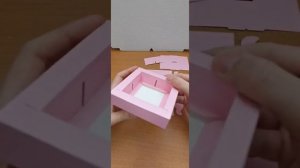 Как собрать коробку для конфет на 4 ячейки