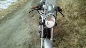 Yamaha SRX600 мощный и юркий