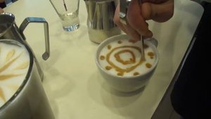 Как приготовить капучино Латте Арт