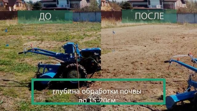 Культивация Мотоблоком. Услуги Культивации Почвы. Культивация Участка. Мотоблок Кентавр.