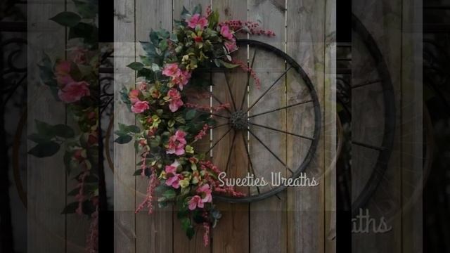 СУПЕР КЛАССНЫЕ ИДЕИ ДЛЯ ДЕКОРА ИЗ СТАРОГО ВЕЛОСИПЕДНОГО КОЛЕСА. смотреть онлайн