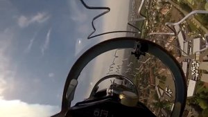 Полет на Як-130 (Yak-130) глазами пилота (Le Bourget)