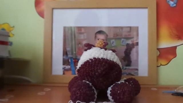 Единорог лумигуруми из резинок(тело часть2)