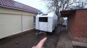 Добавил рессоры. Помыли Дом на колесах. Готовим к покраске.