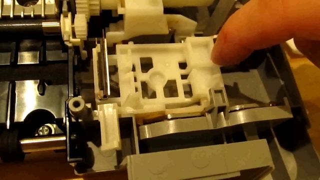 Механизм парковки печатающей головки принтера Canon Pixma IP 1500 смотреть онлайн