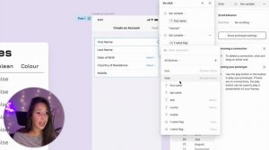 Figma Variables - Prototype a form | dynamic form using VARIABLES in Figma 2023