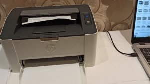 Лазерный принтер HP 107w. Wi-Fi. обзор для авито