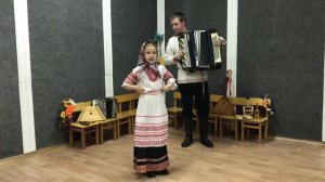 Друцкая Марта «Барыня» русская пляска (частушки), аккомпанирует Манаенков Алексей Сергеевич