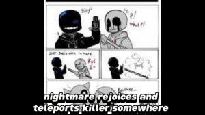 Why is Killer sans the worst sans? Почему киллер санс худший санс? Обзор ау undertale: something ne