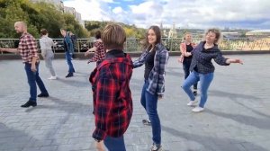 International Rally West Coast Swing - Flashmob 2021 Moscow, Russia