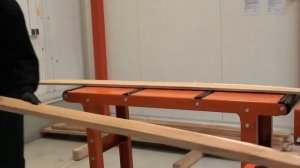 БЮДЖЕТНЫЙ СТАНОК ДЛЯ РОСПУСКА БРУСА. Ленточный делитель Wood-Mizer