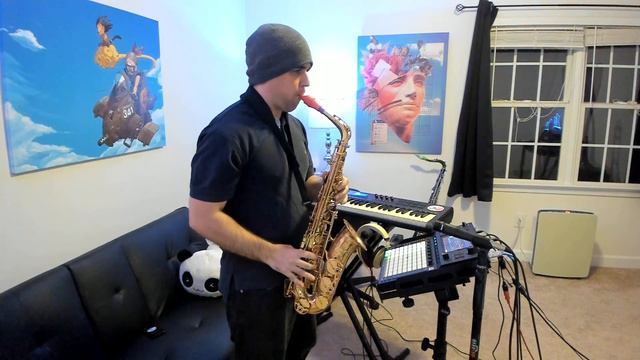 Summertime - Live Looping on akai force and Alto Saxophone смотреть онлайн