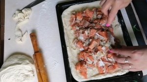 Очень вкусный пирог из горбуши