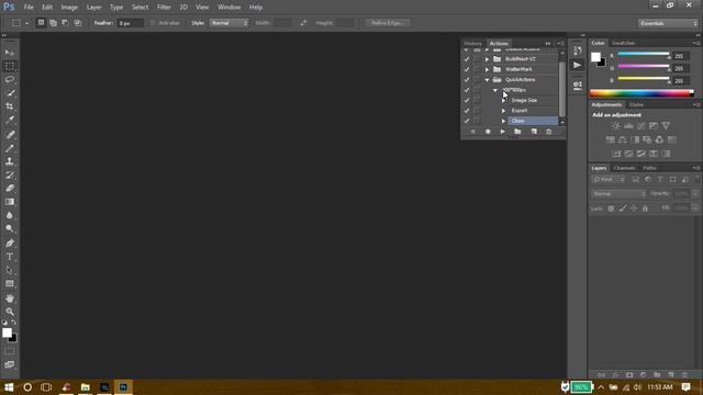 Photoshop Batch Process смотреть онлайн