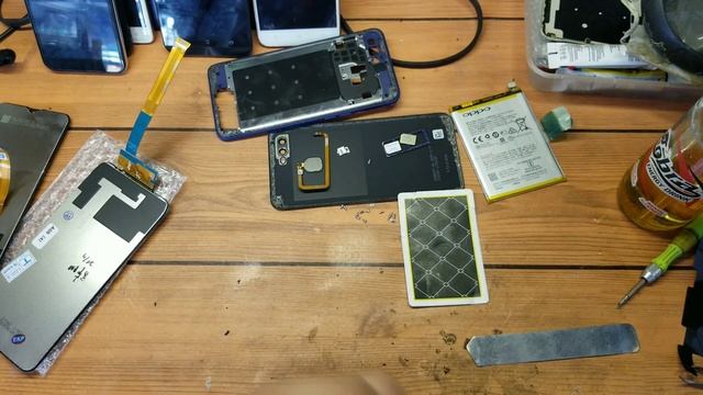 oppo a5s disassembly & change lcd DIY смотреть онлайн