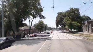 Таганрог поездка в новом трамвае номер 2. Университет—Вокзал Таганрог 1.