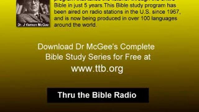 McGee - Genesis 40:22-23 - 41 Intro - Joseph / Part 12 смотреть онлайн