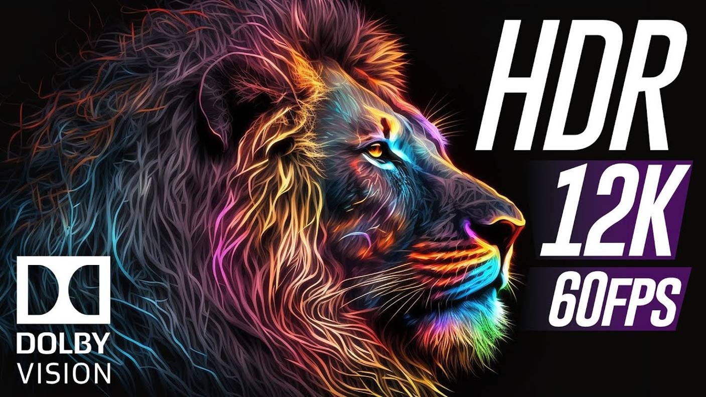 Потрясающие Яркие Цвета - 12K HDR 60fps Dolby Vision смотреть онлайн
