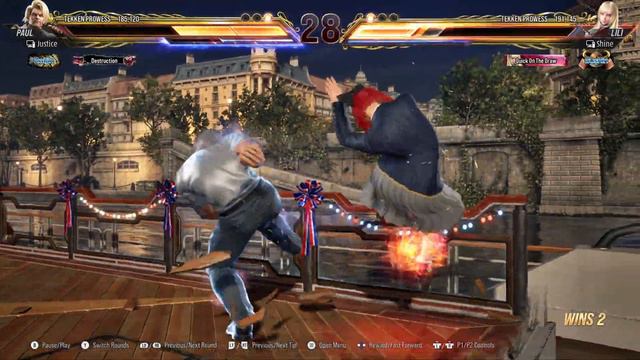 Tekken 8 ▰ JUSTICE (Paul) VS SHINE (Lili) | High Level Gameplay