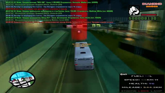 Какой маршрут автобуса самый прибыльный? - GTA SAMP | #10 + Итог [Diamond RP]