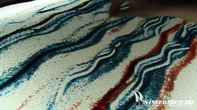 Рисование цветным песком от sistershow.ru смотреть онлайн