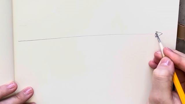 Курс рисование с нуля. Урок 6. Линейная перспектива и построение простых геометрических объектов.
